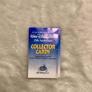 ⭐️ Walt Disney World 25th Anniversary Collector Cards ⭐️
